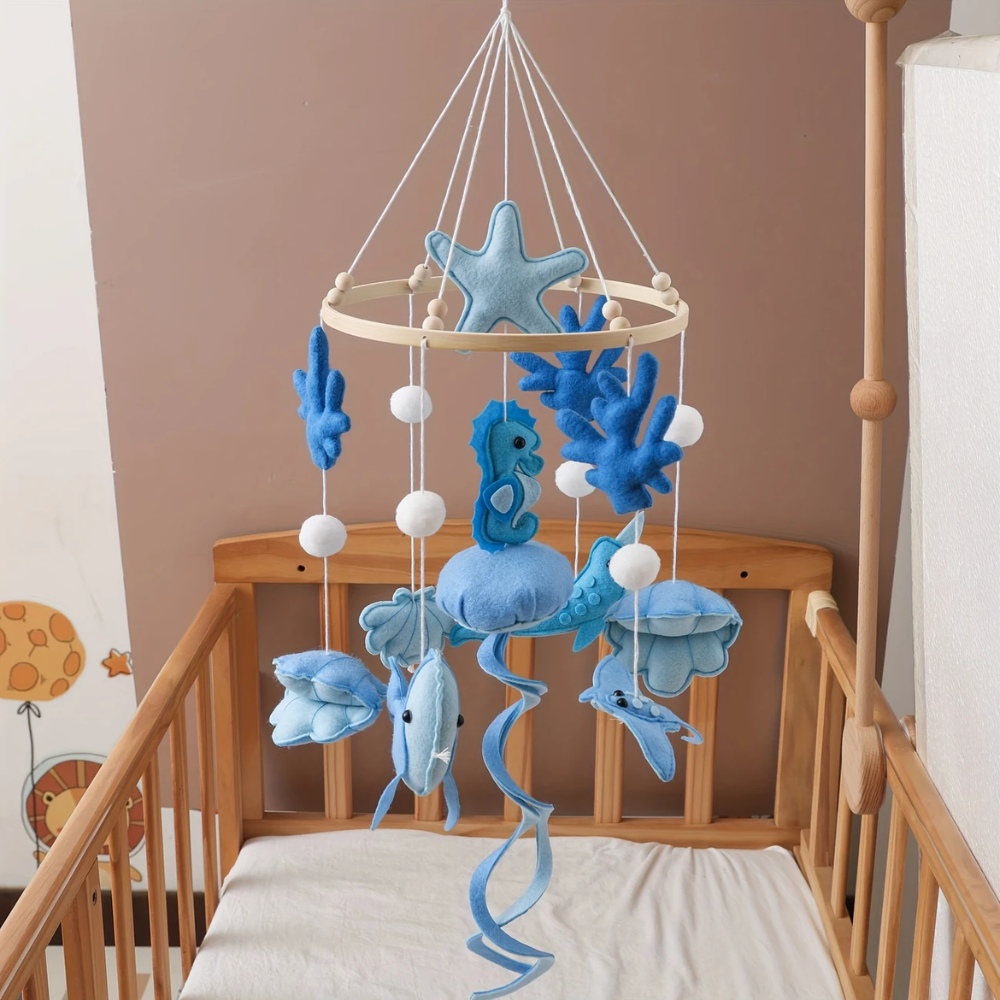 Mobile bébé d’éveil Noliboo - L'Océan Bleu