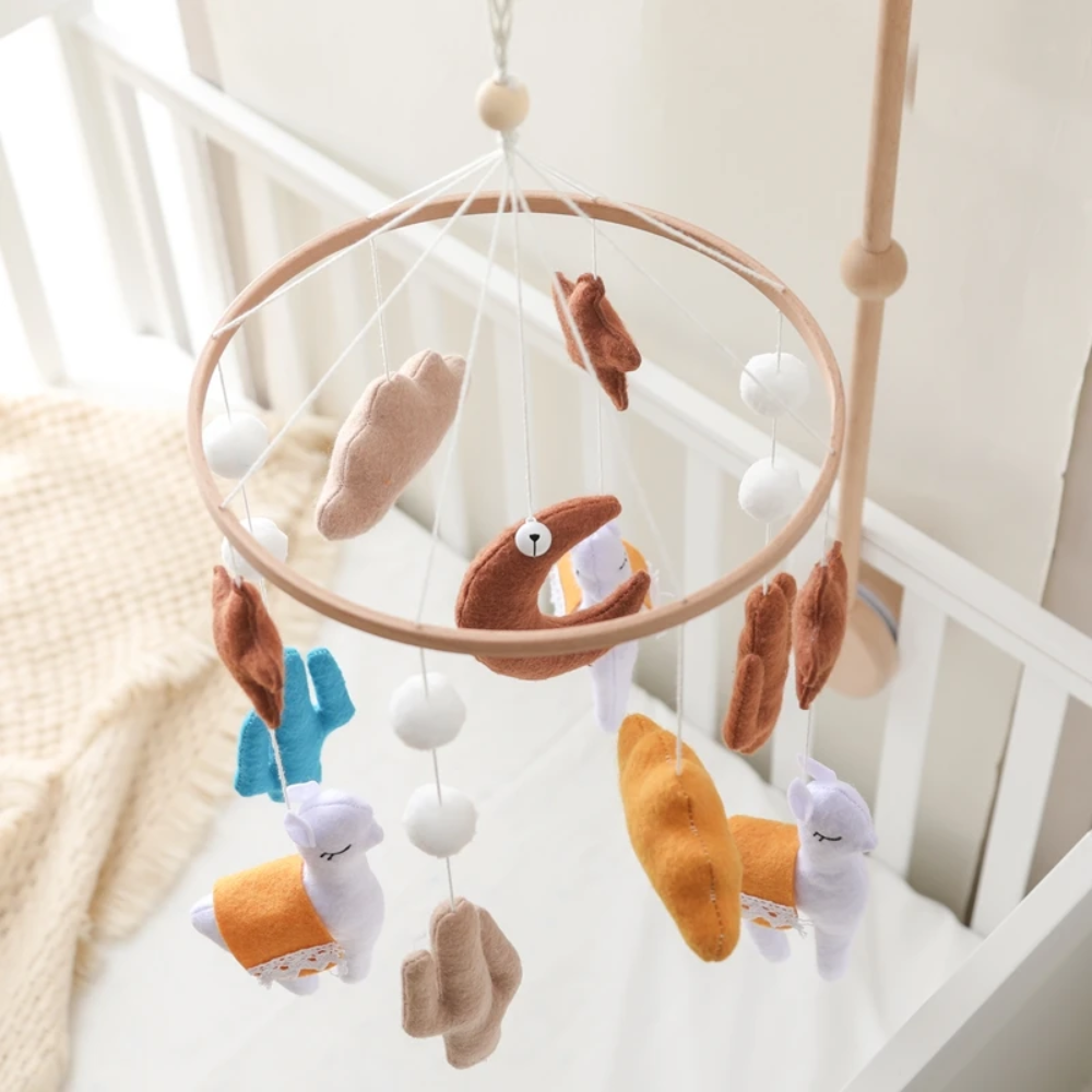 Mobile bébé d’éveil Noliboo - Lama du Désert