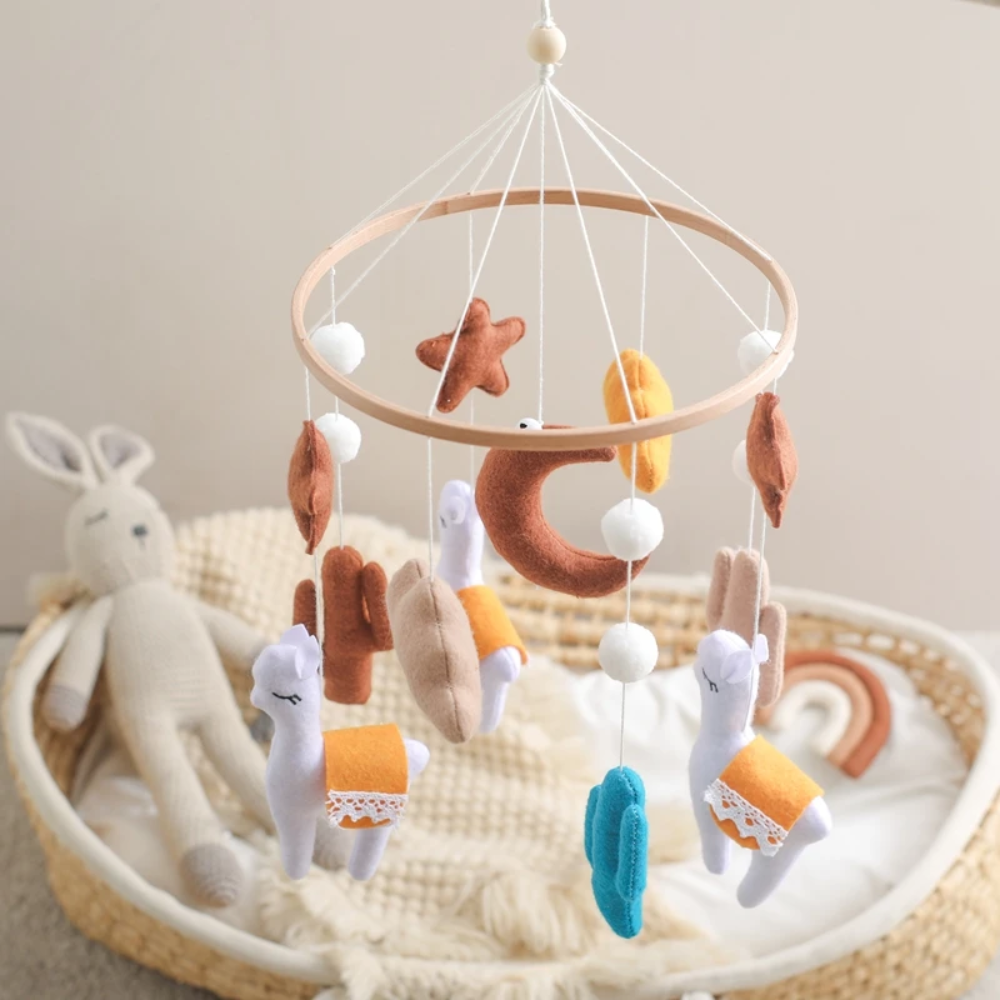 Mobile bébé d’éveil Noliboo - Lama du Désert