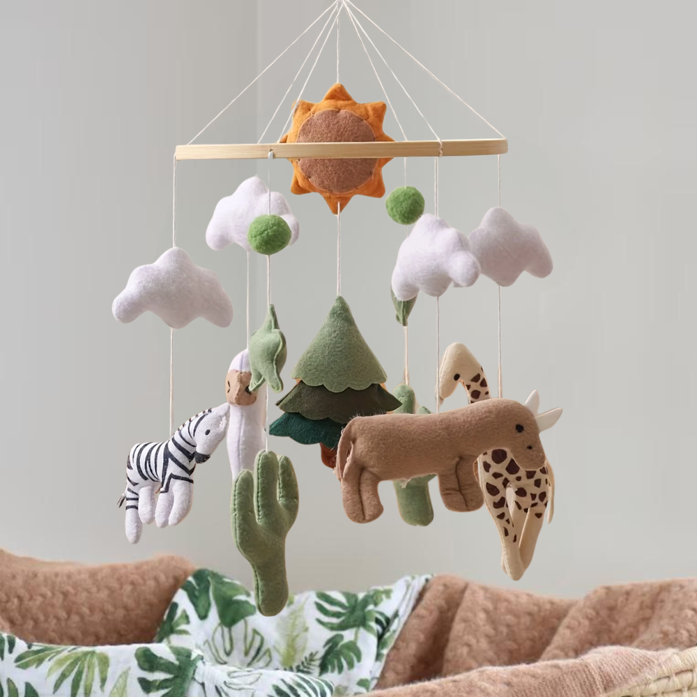 Mobile bébé d’éveil Noliboo - Au Cœur de la Savane