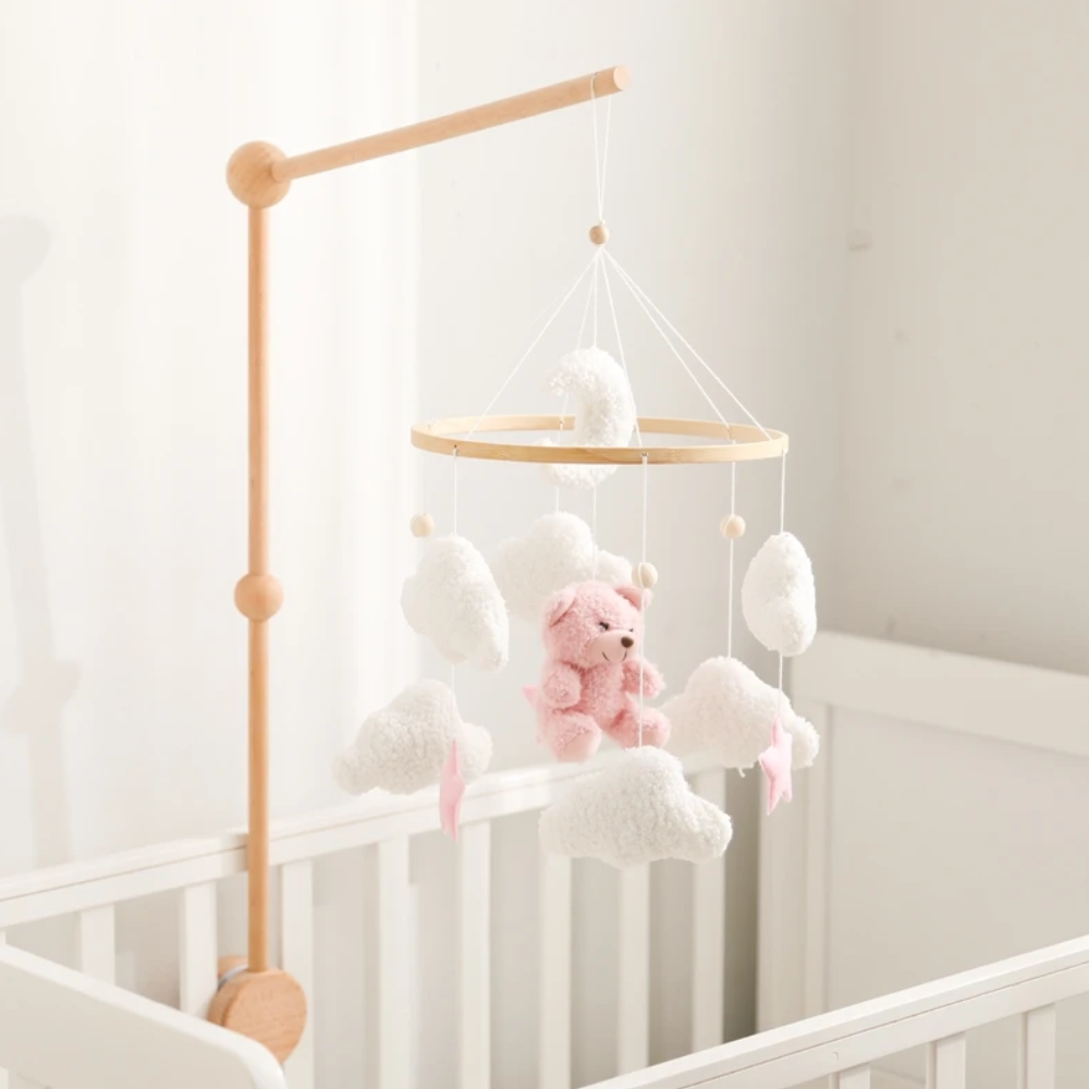 Mobile bébé d’éveil Noliboo - Rêve de l'Ours Rose