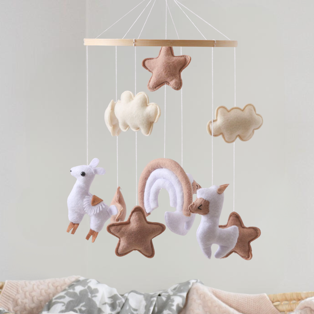 Mobile bébé d’éveil Noliboo - Alpaga