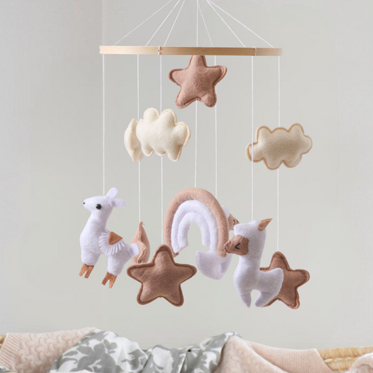 Mobile bébé d’éveil Noliboo - Alpaga
