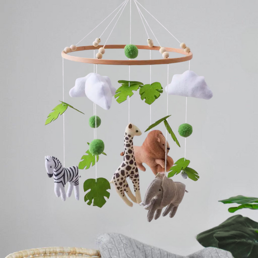 Mobile bébé d’éveil Noliboo - Animaux de la Savane