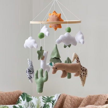 Mobile bébé d’éveil Noliboo - Au Cœur de la Savane