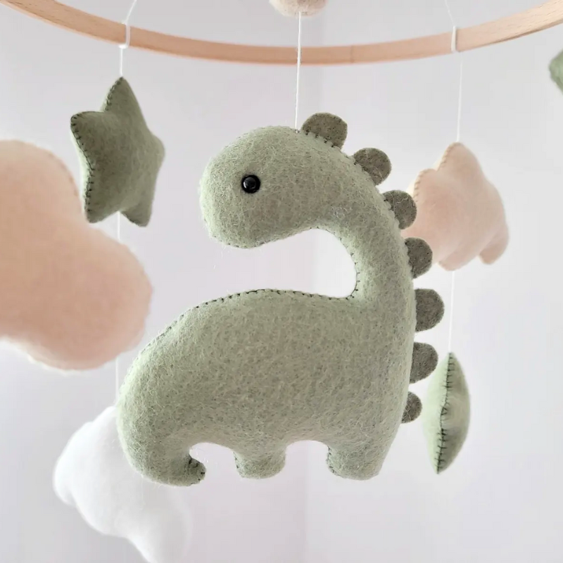 Mobile bébé d’éveil Noliboo - Dinosaure au Pays des Nuages