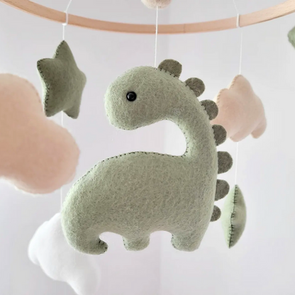 Mobile bébé d’éveil Noliboo - Dinosaure au Pays des Nuages