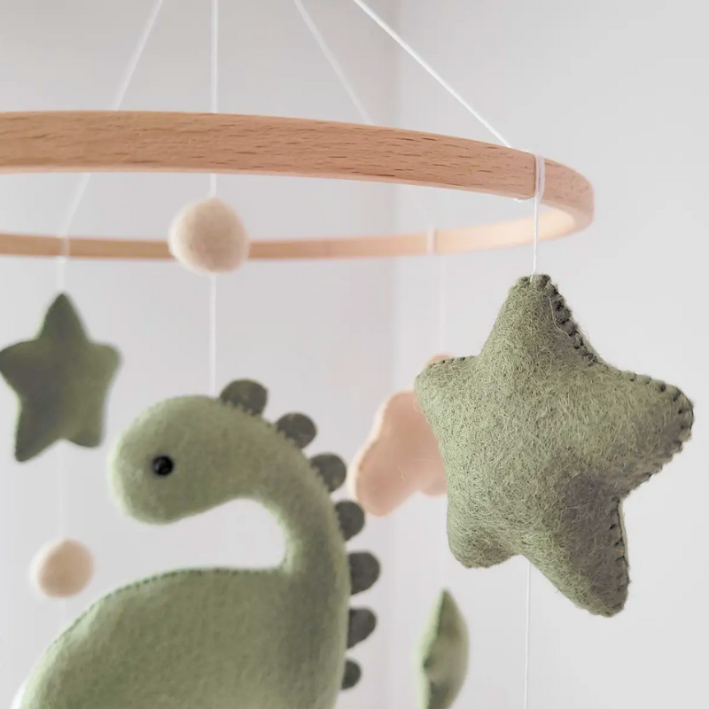 Mobile bébé d’éveil Noliboo - Dinosaure au Pays des Nuages