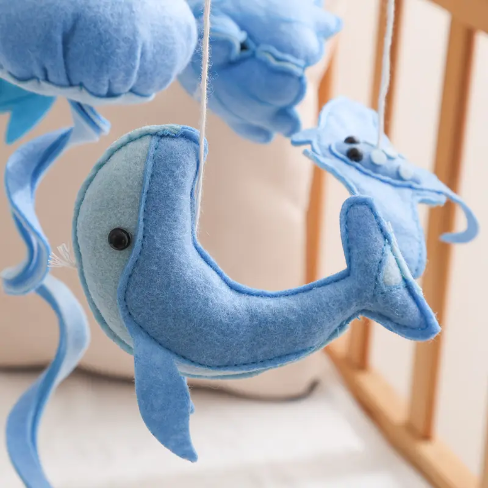Mobile bébé d’éveil Noliboo - L'Océan Bleu