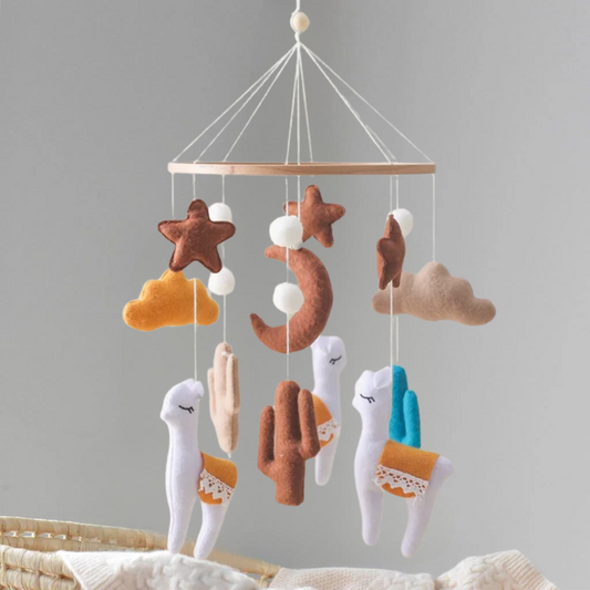 Mobile bébé d’éveil Noliboo - Lama du Désert