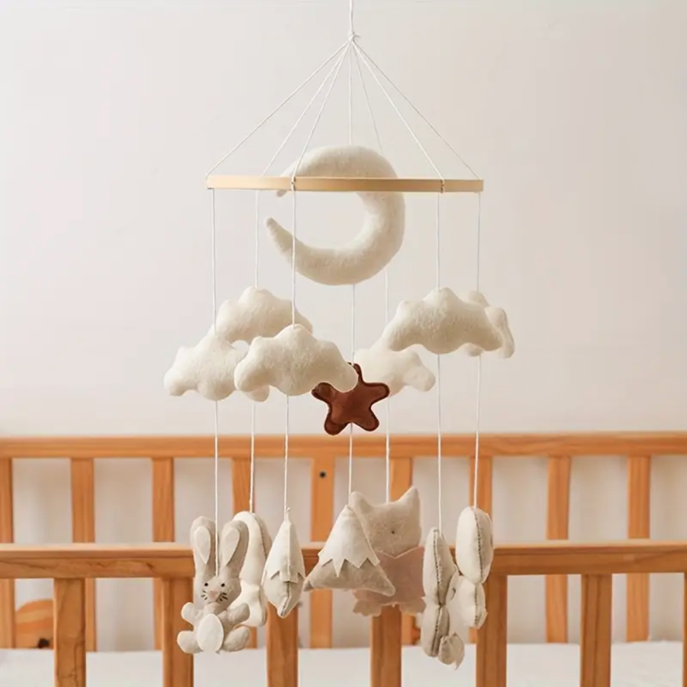 Mobile bébé d’éveil Noliboo - Les Sommets enneigés
