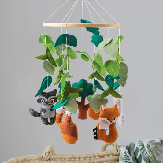 Mobile bébé d’éveil Noliboo - Animaux de la forêt