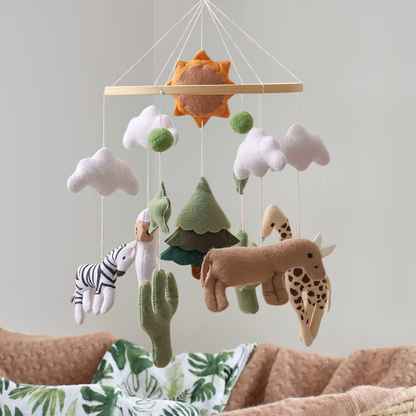 Mobile bébé d’éveil Noliboo - Au Cœur de la Savane