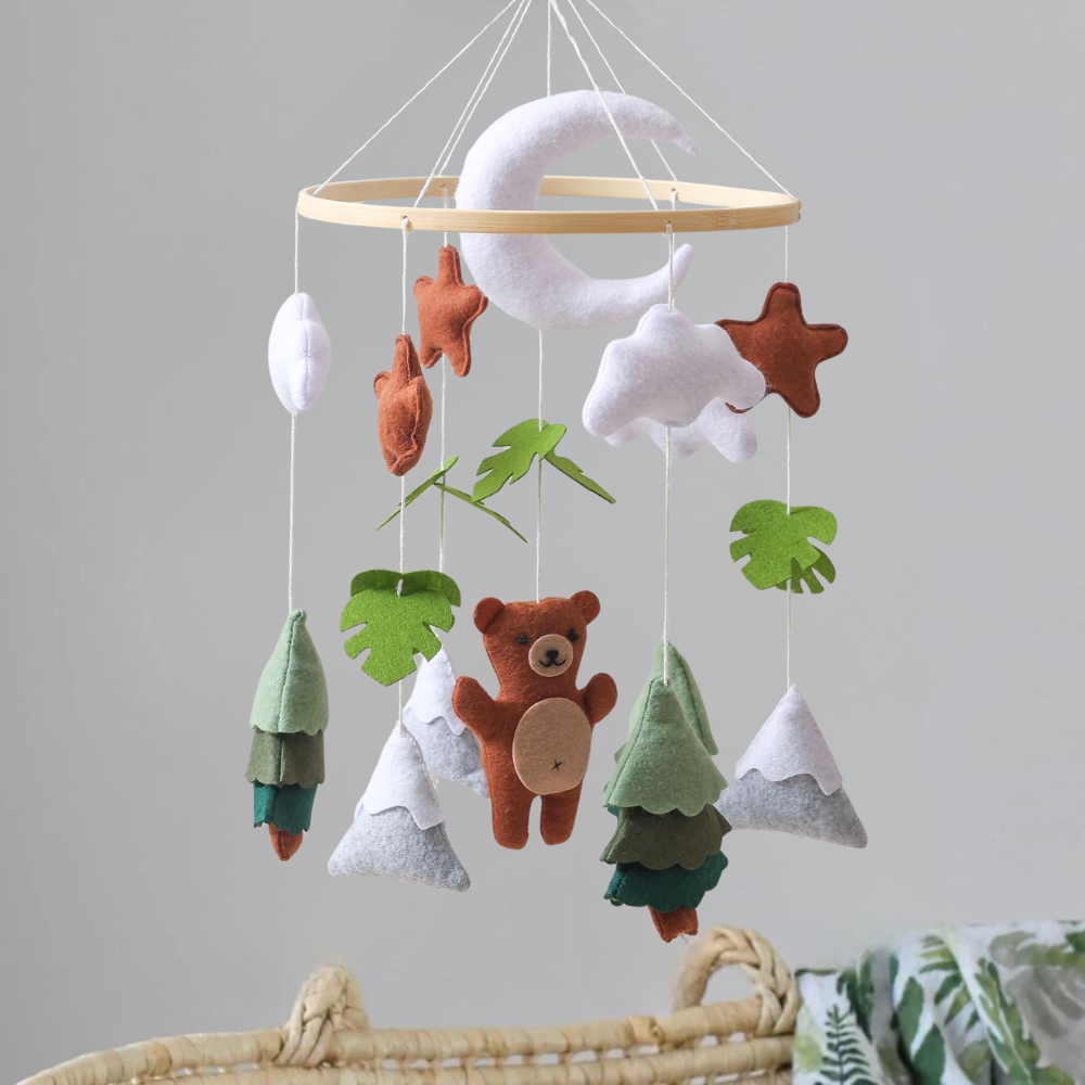 Mobile bébé d’éveil Noliboo - Ours de la forêt