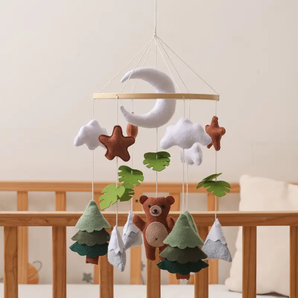 Mobile bébé d’éveil Noliboo - Ours de la forêt