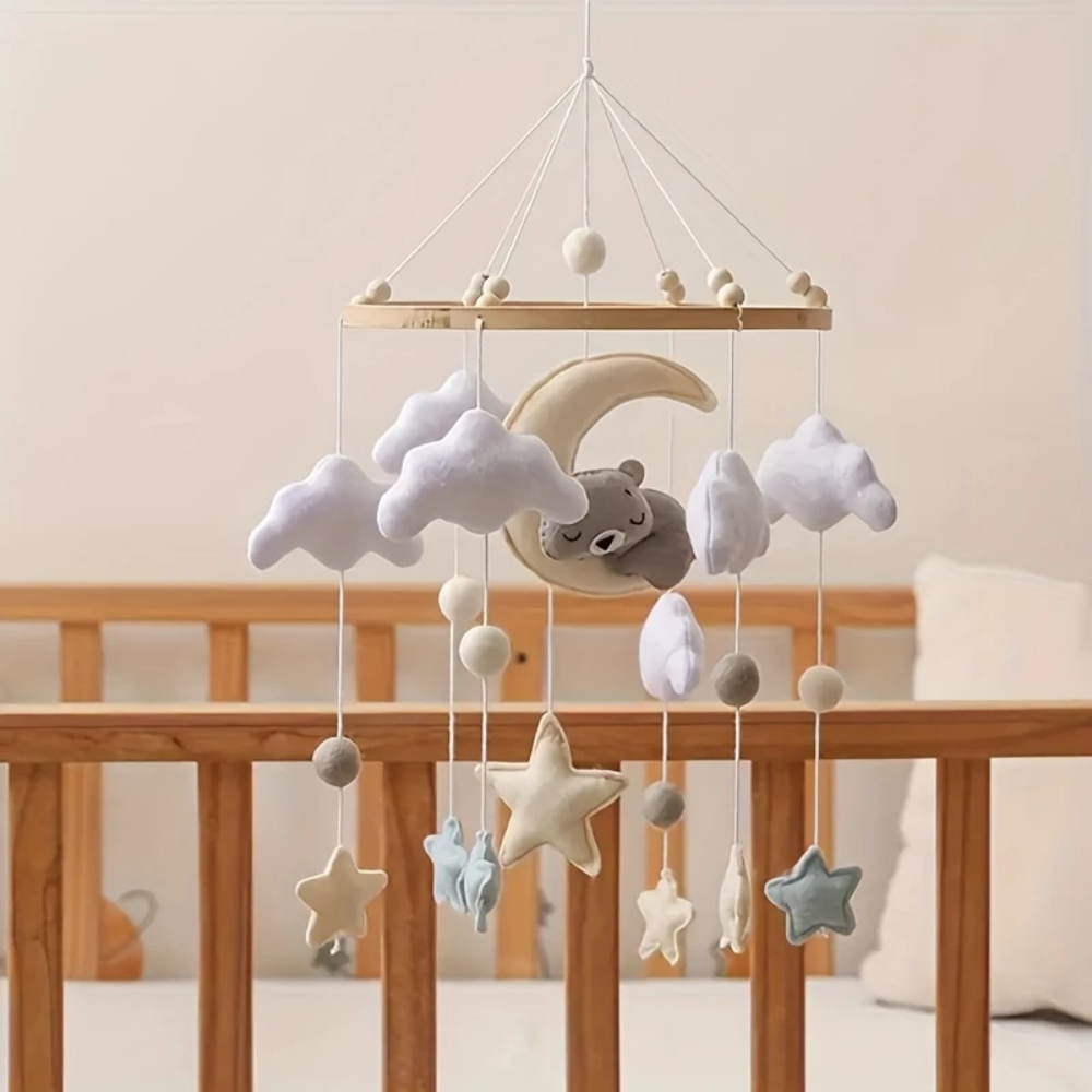 Mobile bébé d’éveil Noliboo - Ours au clair de Lune