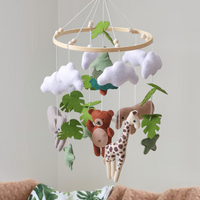 Mobile bébé d’éveil Noliboo – Ours de la savane