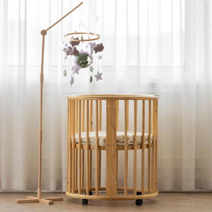 Mobile bébé d’éveil Noliboo – Ours vert tendre au clair de Lune