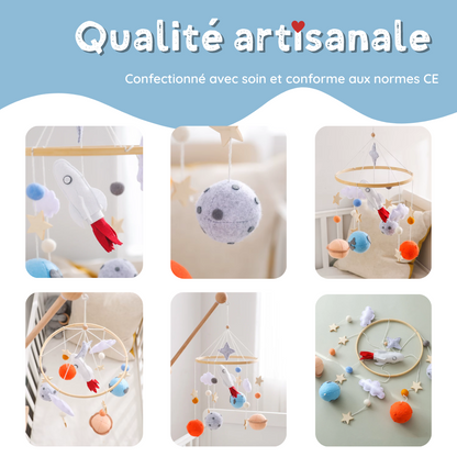 Mobile bébé d’éveil Noliboo – Exploration Stellaire