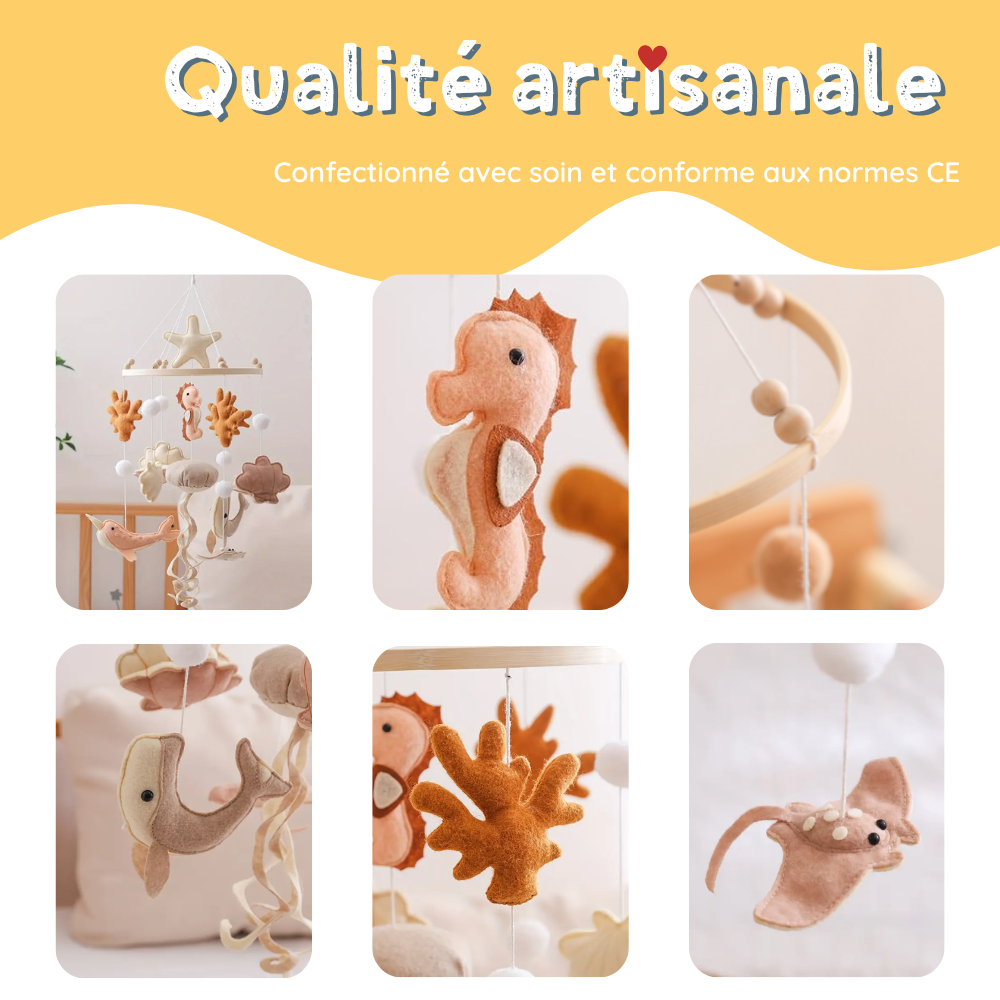 Mobile bébé d’éveil Noliboo - Les profondeurs marines