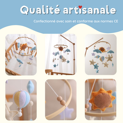 Mobile bébé d’éveil Noliboo - Montgolfière