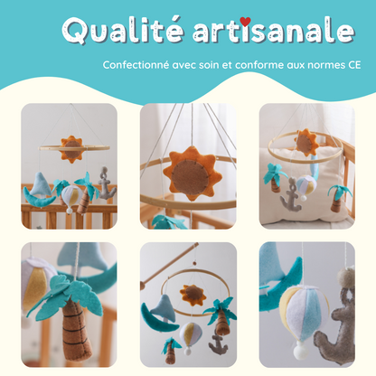 Mobile bébé d’éveil Noliboo - l'île des pirates