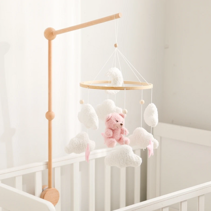 Mobile bébé d’éveil Noliboo - Rêve de l'Ours Rose