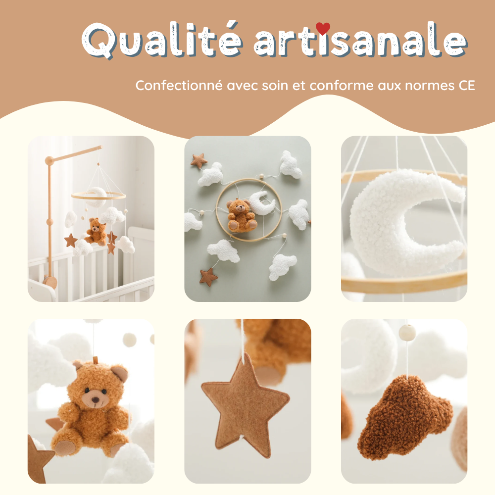 Mobile bébé d’éveil Noliboo - Rêve de l'Ours