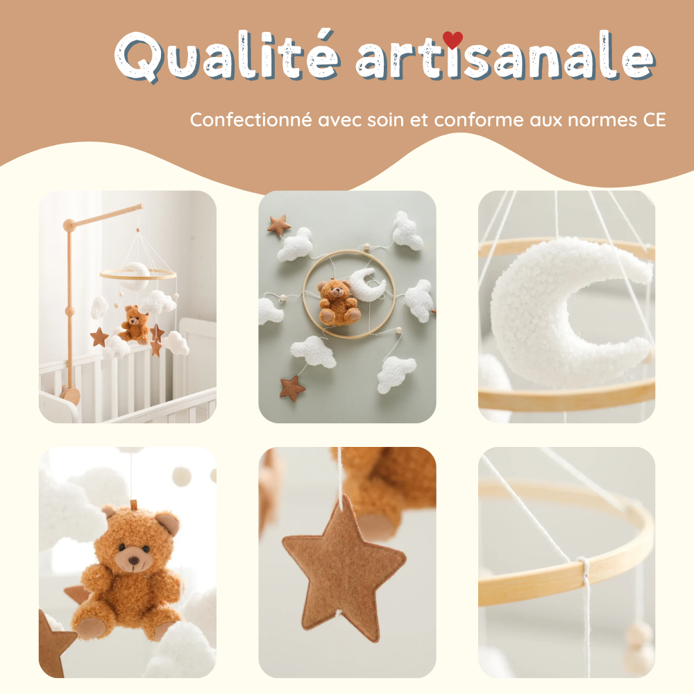 Mobile bébé d’éveil Noliboo - Rêve de l'Ours