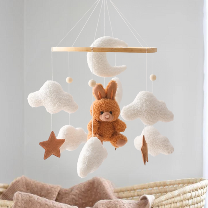 Mobile bébé d’éveil Noliboo – Rêve du Lapin