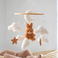 Mobile bébé d’éveil Noliboo – Rêve du Lapin