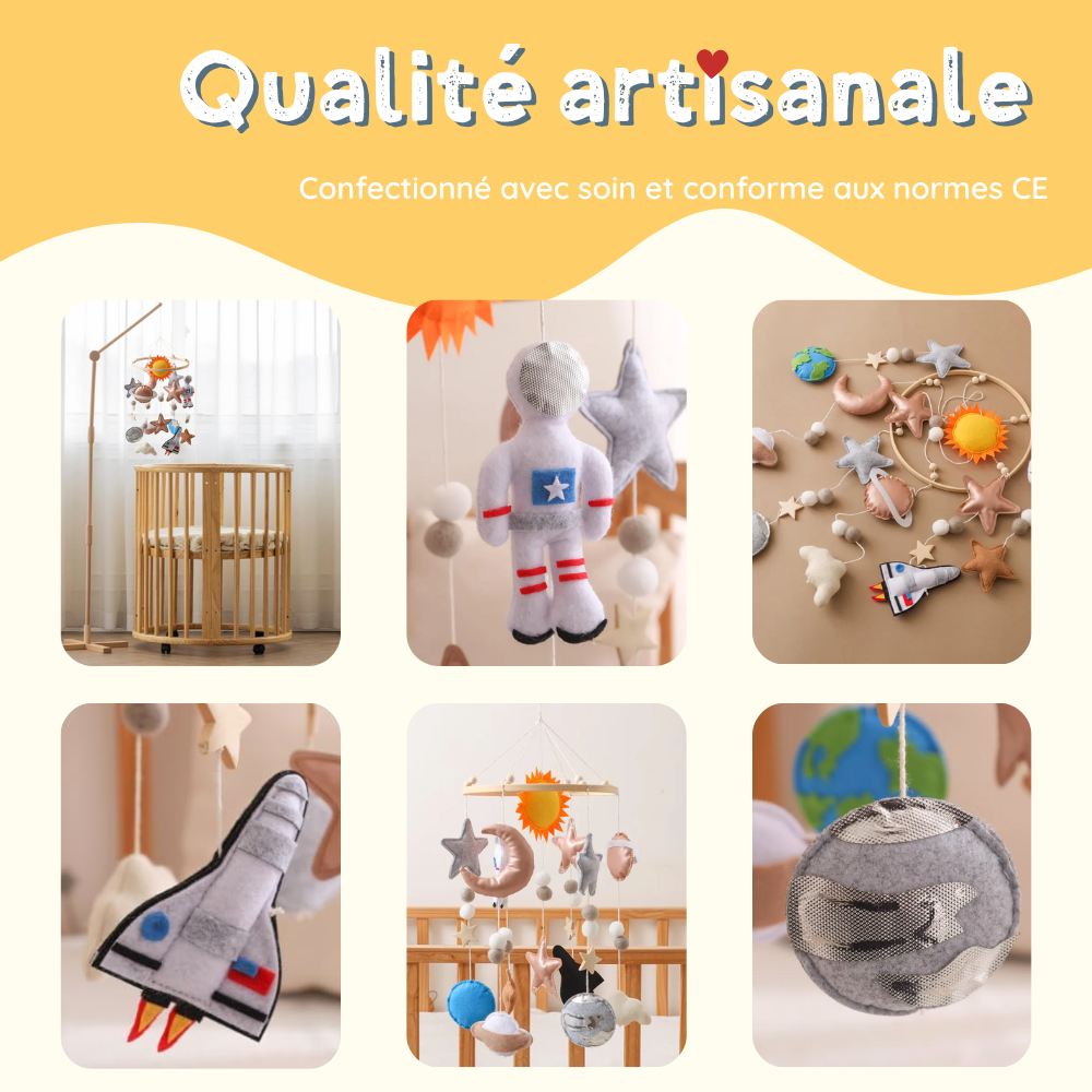 Mobile bébé d’éveil Noliboo - Voyage Stellaire