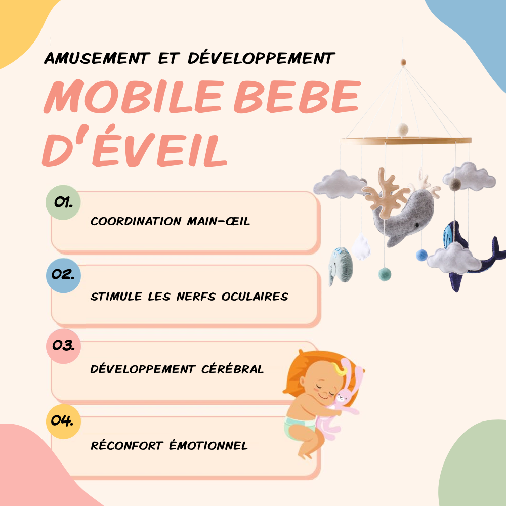 Mobile bébé d’éveil Noliboo - Rêve Marin