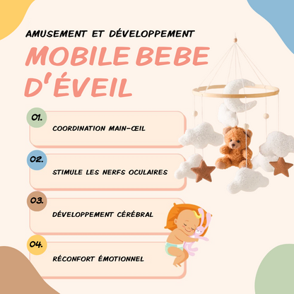 Mobile bébé d’éveil Noliboo - Rêve de l'Ours