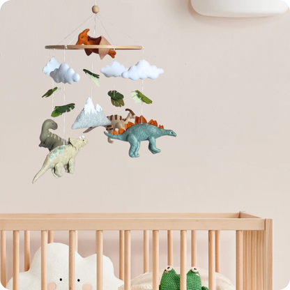 Mobile bébé d’éveil Noliboo - L'île aux Dinosaures