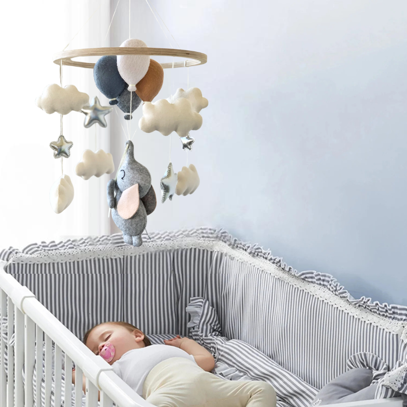 Mobile bébé d’éveil Noliboo - Rêve d'Éléphant