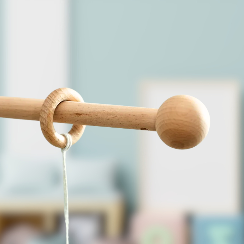 Bras mobile murale - Fixation solide 100% naturel en bois