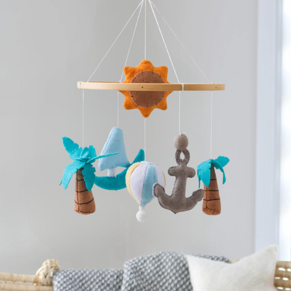 Mobile bébé d’éveil Noliboo - l'île des pirates