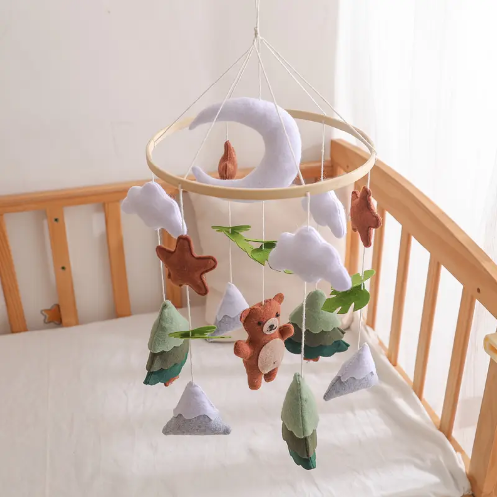 Mobile bébé d’éveil Noliboo - Ours de la forêt